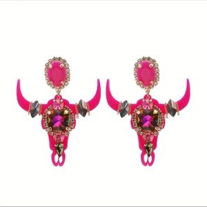 Bull Head Earrings